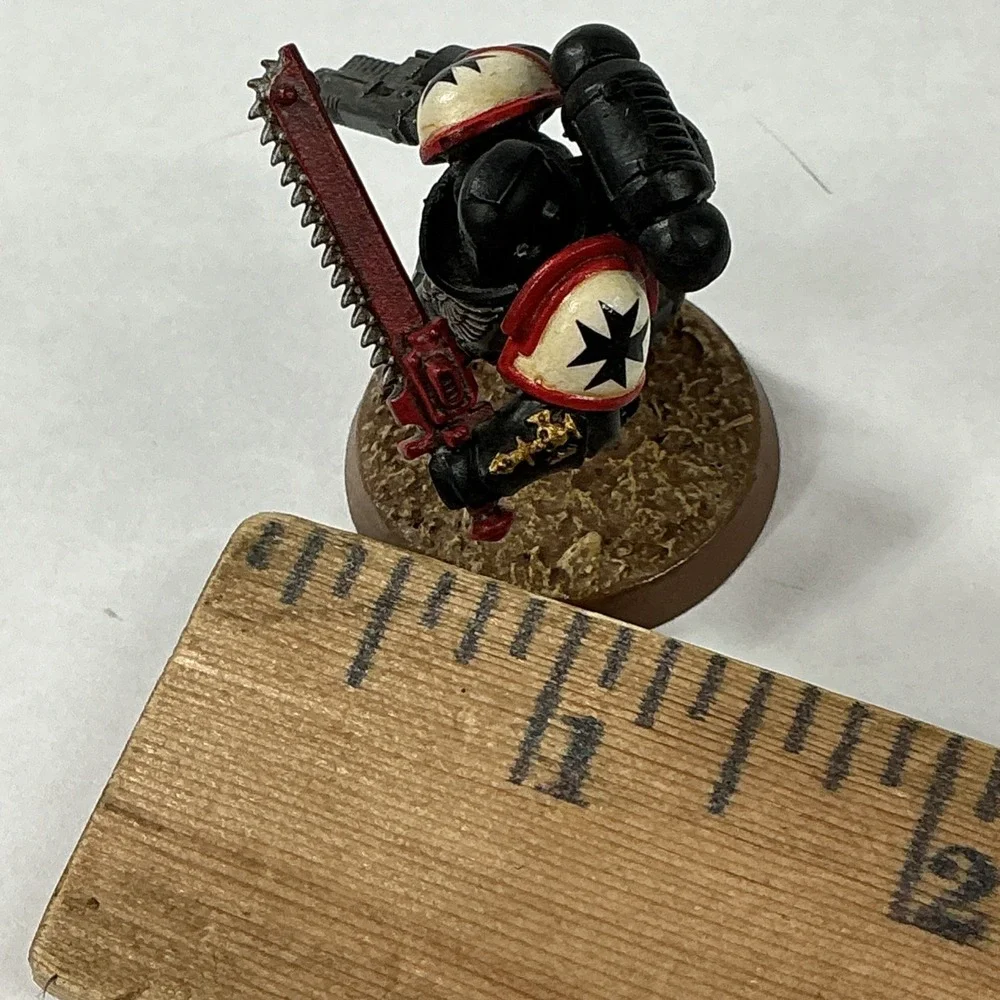 Warhammer 40k Assault Interccessors Space Marine‎ Black Templar Primaris Painted